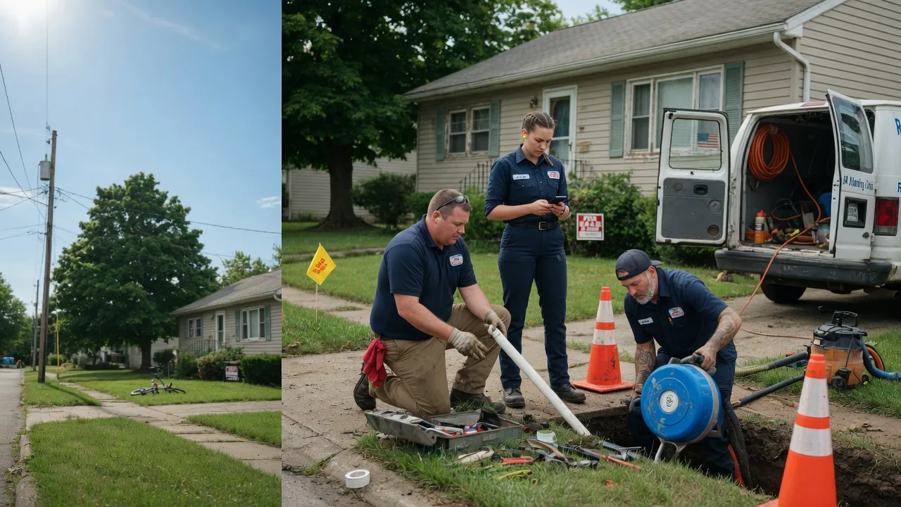 Sewer Line Repair in Glenwood, WA near me
